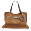 DKNY Γυναικεία Τσάντα Satchel BRYAR SATCHELS Αμυγδαλί