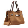 DKNY Γυναικεία Τσάντα Satchel BRYAR SATCHELS Αμυγδαλί