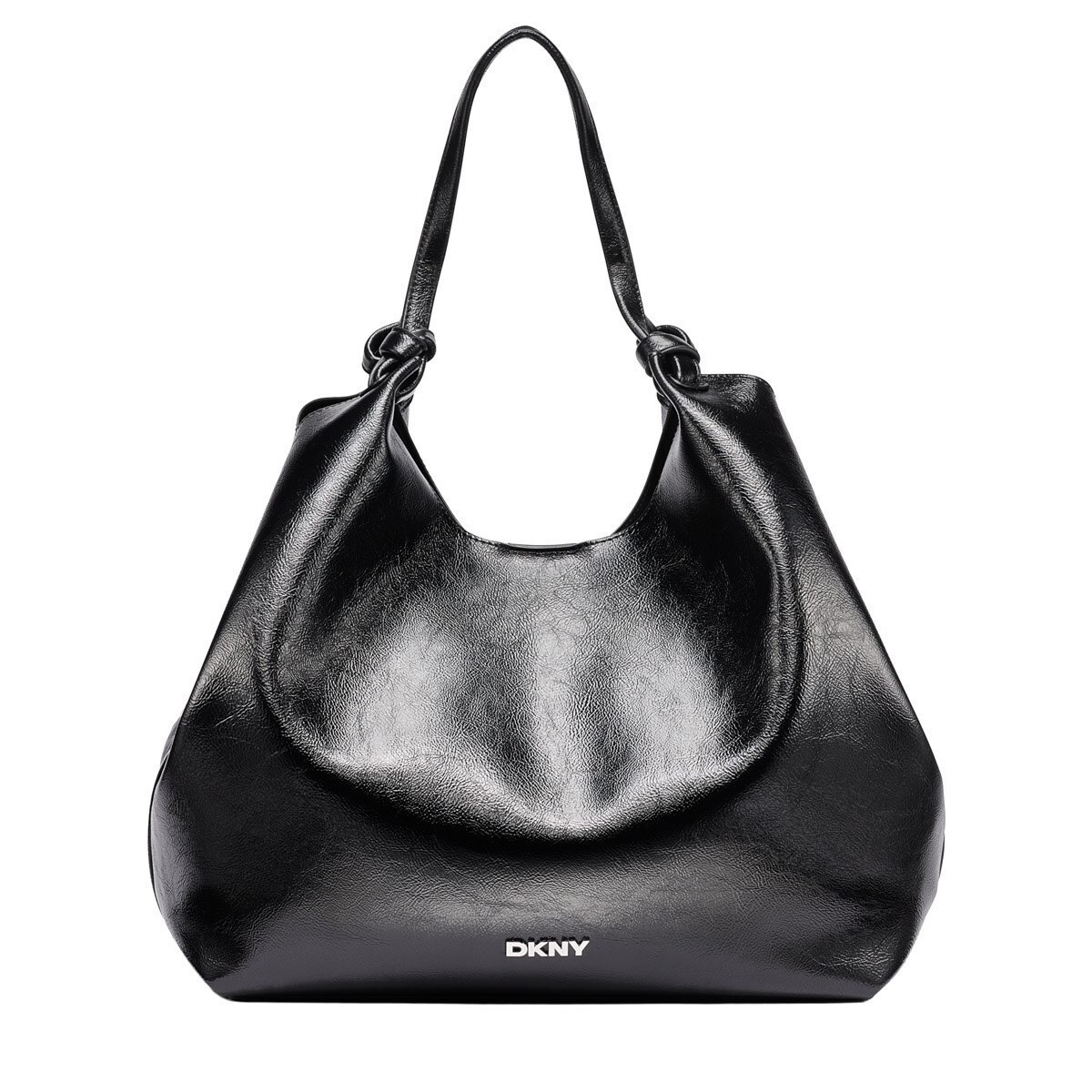 DKNY Γυναικεία Τσάντα Tote PAULA TOTE Μαύρο/Ασημί