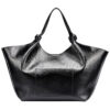 DKNY Γυναικεία Τσάντα Tote PAULA TOTE Μαύρο/Ασημί