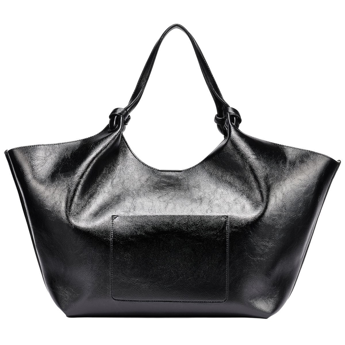 DKNY Γυναικεία Τσάντα Tote PAULA TOTE Μαύρο/Ασημί