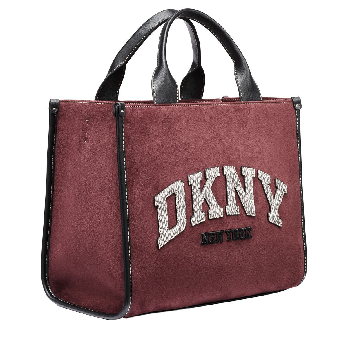 20260619111105_48945d09 DKNY Γυναικεία Τσάντα Tote HADLEE TOTE Μπορντό