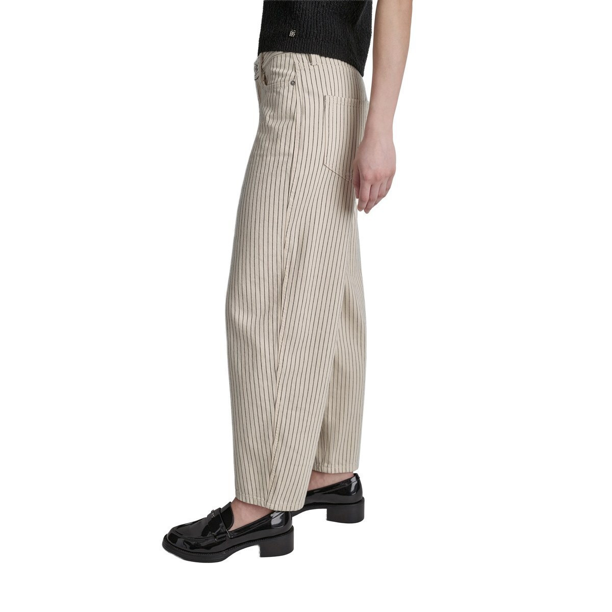 DKNY Γυναικείο Παντελόνι Ριγέ