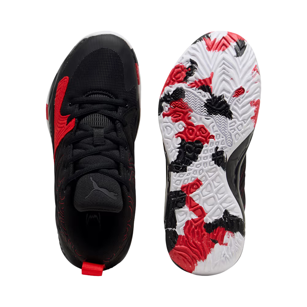 PUMA Παιδικά Μπασκετικά Παπούτσια Court Pro 3 Jr Μαύρο