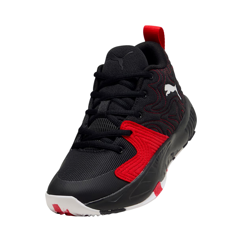 PUMA Παιδικά Μπασκετικά Παπούτσια Court Pro 3 Jr Μαύρο