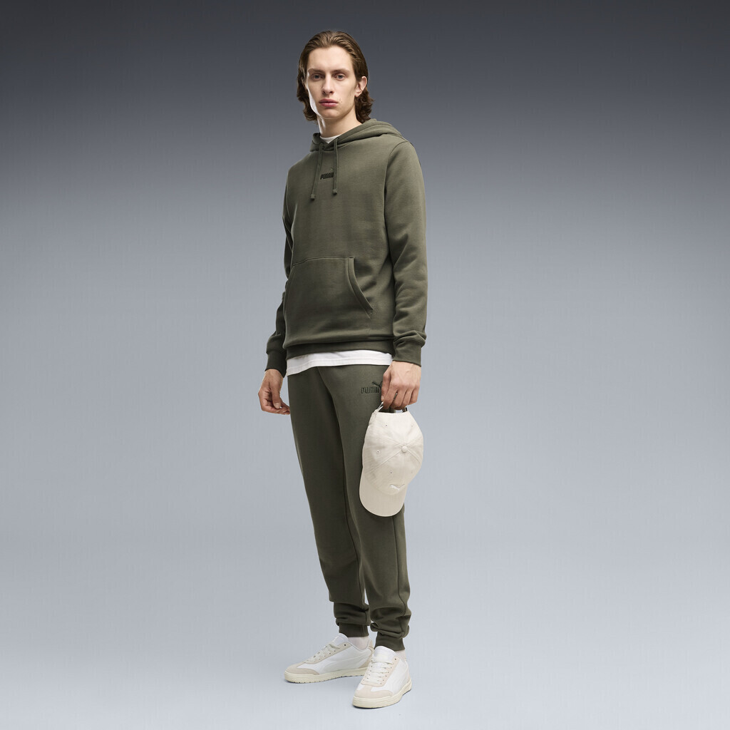 20260710122501_4f71f2b3 PUMA Ανδρικό Φούτερ ESS Small No.1 Logo centered Hoodie FL Μαύρο