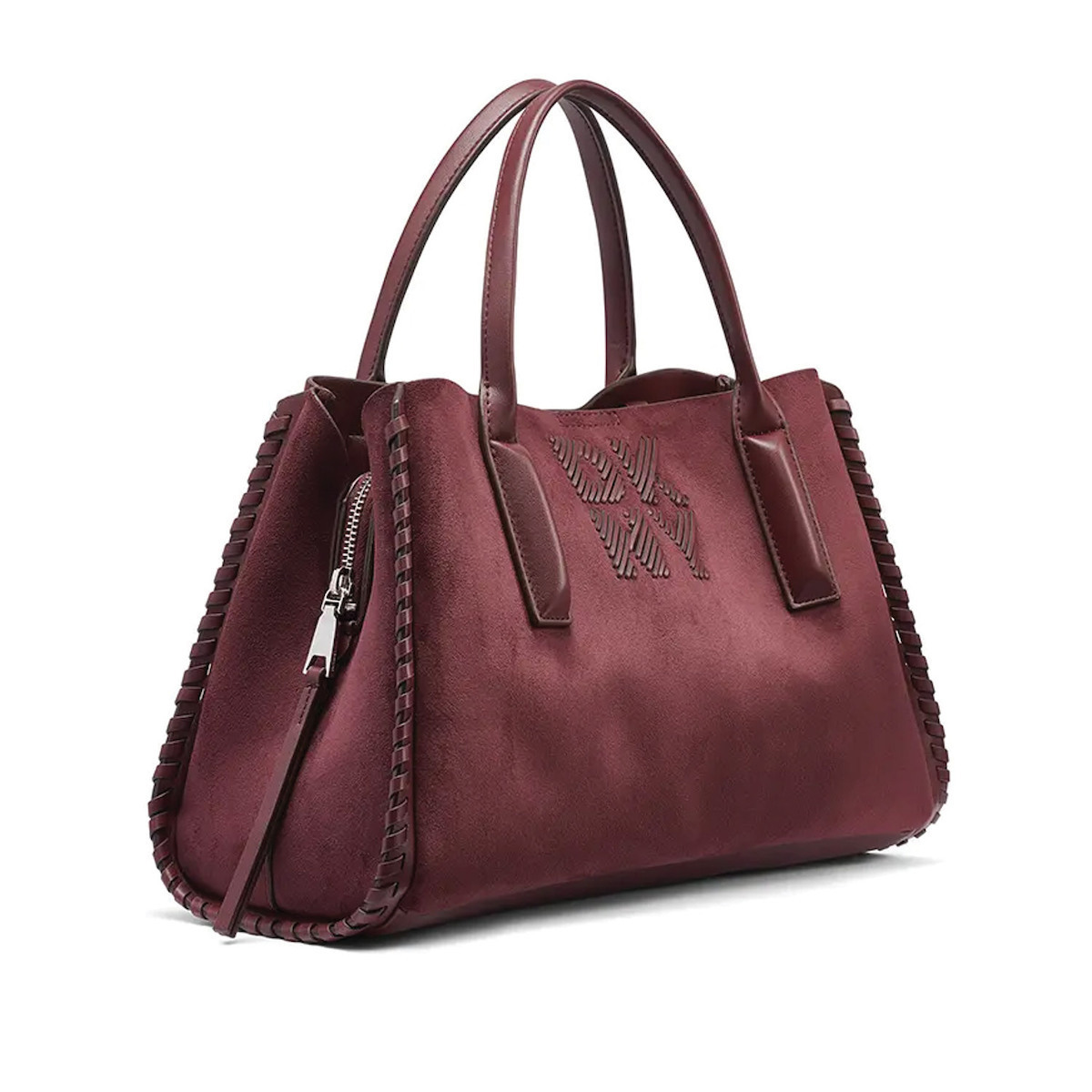 20260710131400_0c74c66f DKNY Γυναικεία Τσάντα Satchel JOSIE SATCHELS Μπορντό