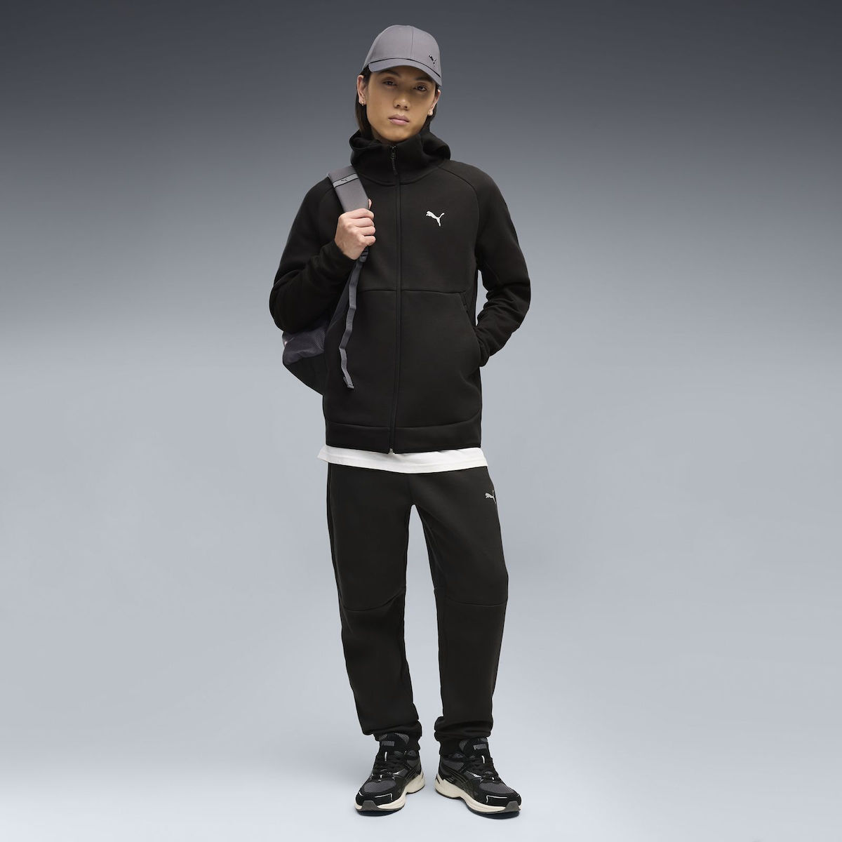 20260716134745_fedec2b3 PUMA Ανδρικό Παντελόνι Φόρμας PUMATECH Elevated Pants DK Μαύρο