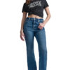 20260716163359_e13d2ff5 DKNY Γυναικείο T-Shirt Κοντομάνικο Μαύρο/Διάφανο