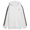 20260720143450_puma_paidiko_fouter_me_koukoula_leyko_hoodie_fl_695970_05 PUMA Παιδικό Φούτερ ESS ELEVATED TAPE Relaxed Hoodie FL B Λευκό