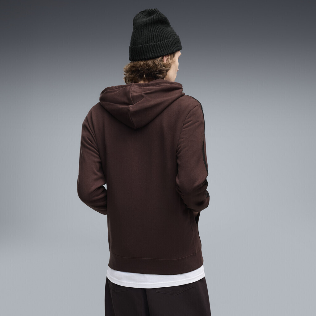 20260722141442_e12a22e4 PUMA Ανδρικό Φούτερ ESS ELEVATED Hoodie FL Σκούρο Καφέ