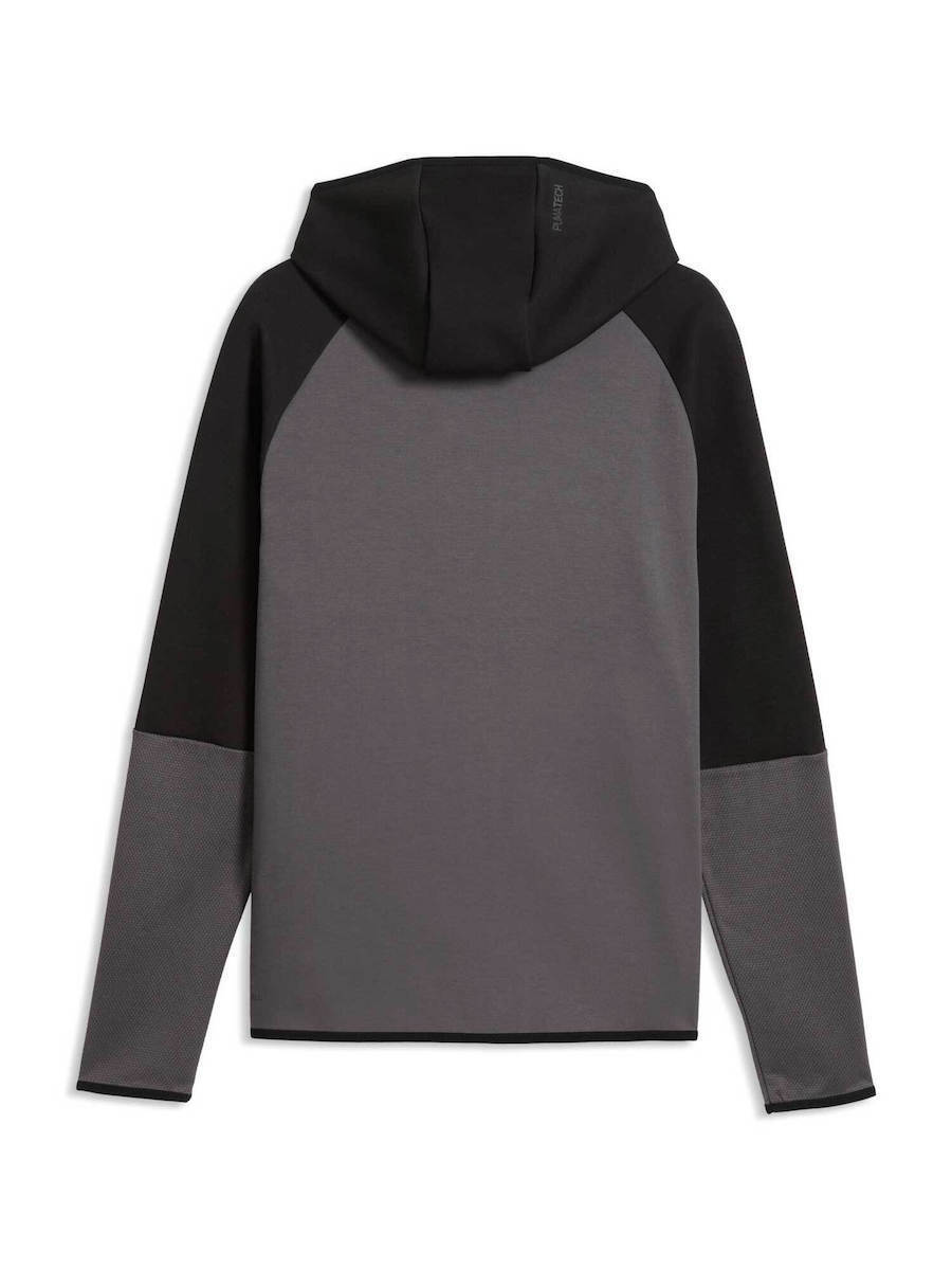 20260727160604_ca1fedf2 PUMA Ανδρική Ζακέτα PUMATECH Slim Elevated Full-Zip Hoodie DK Μαύρο