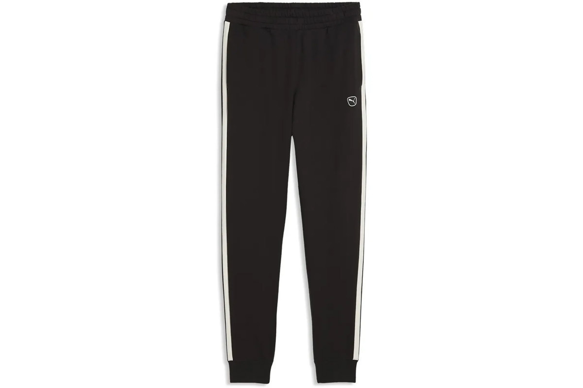 20260730122556_da176391 PUMA Ανδρικό Παντελόνι Φόρμας ESS ELEVATED Sweatpants FL cl Σκούρο Καφέ