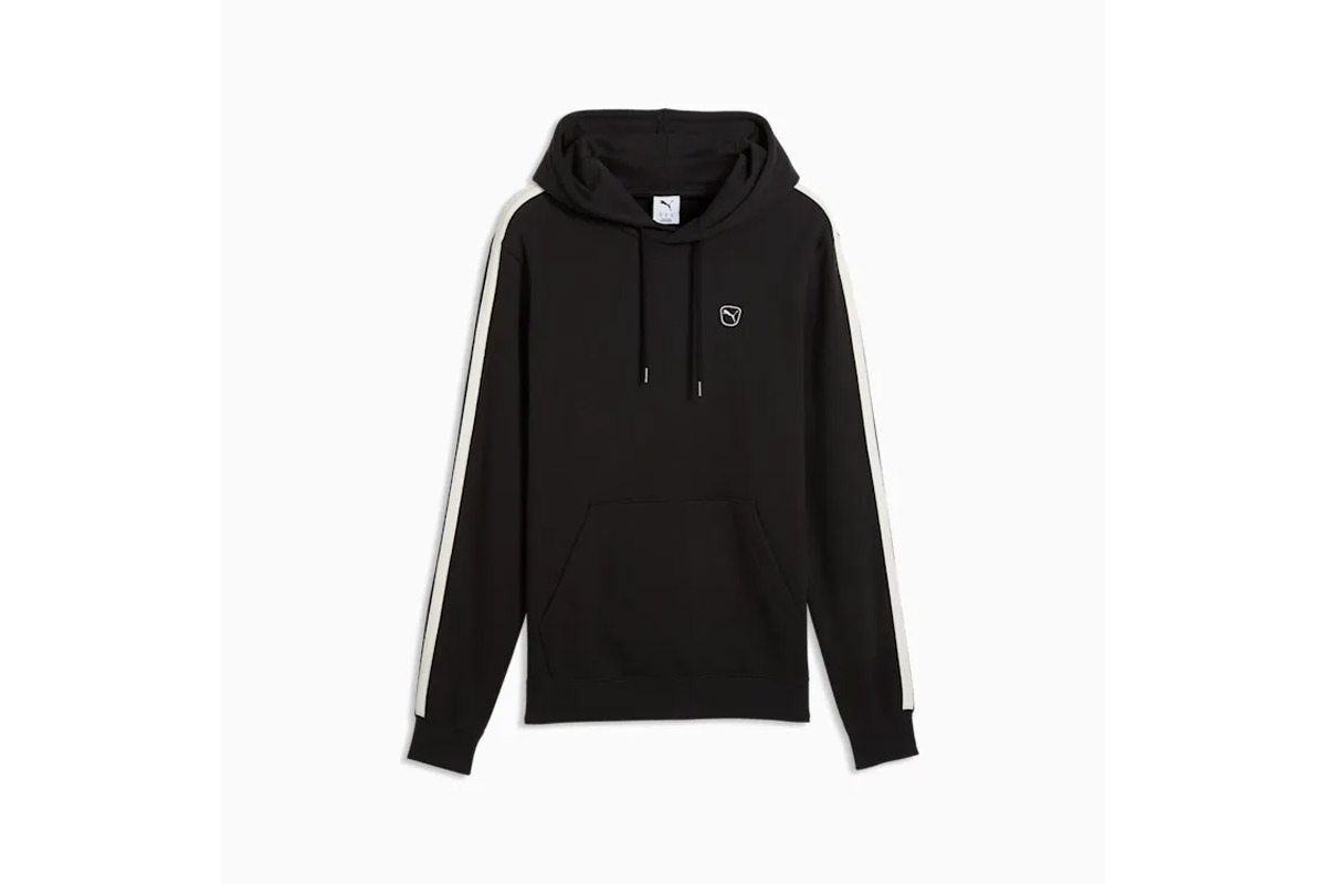 20260730122801_03d43769 PUMA Ανδρικό Φούτερ ESS ELEVATED Hoodie FL Σκούρο Καφέ