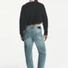 4_DP6T1869_BLK_B DKNY Γυναικείο Φούτερ Μαύρο