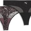 61CgcE+9irL._AC_SX679_ PUMA Γυναικείο Σλιπ 947807 WOMEN ANIMAL MESH STRINGS 2P Μαύρο