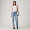 Levi's Γυναικείο Τζιν Παντελόνι 501 CROP MED INDIGO