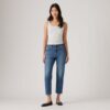 Levi's Γυναικείο Τζιν Παντελόνι 501 CROP MED INDIGO
