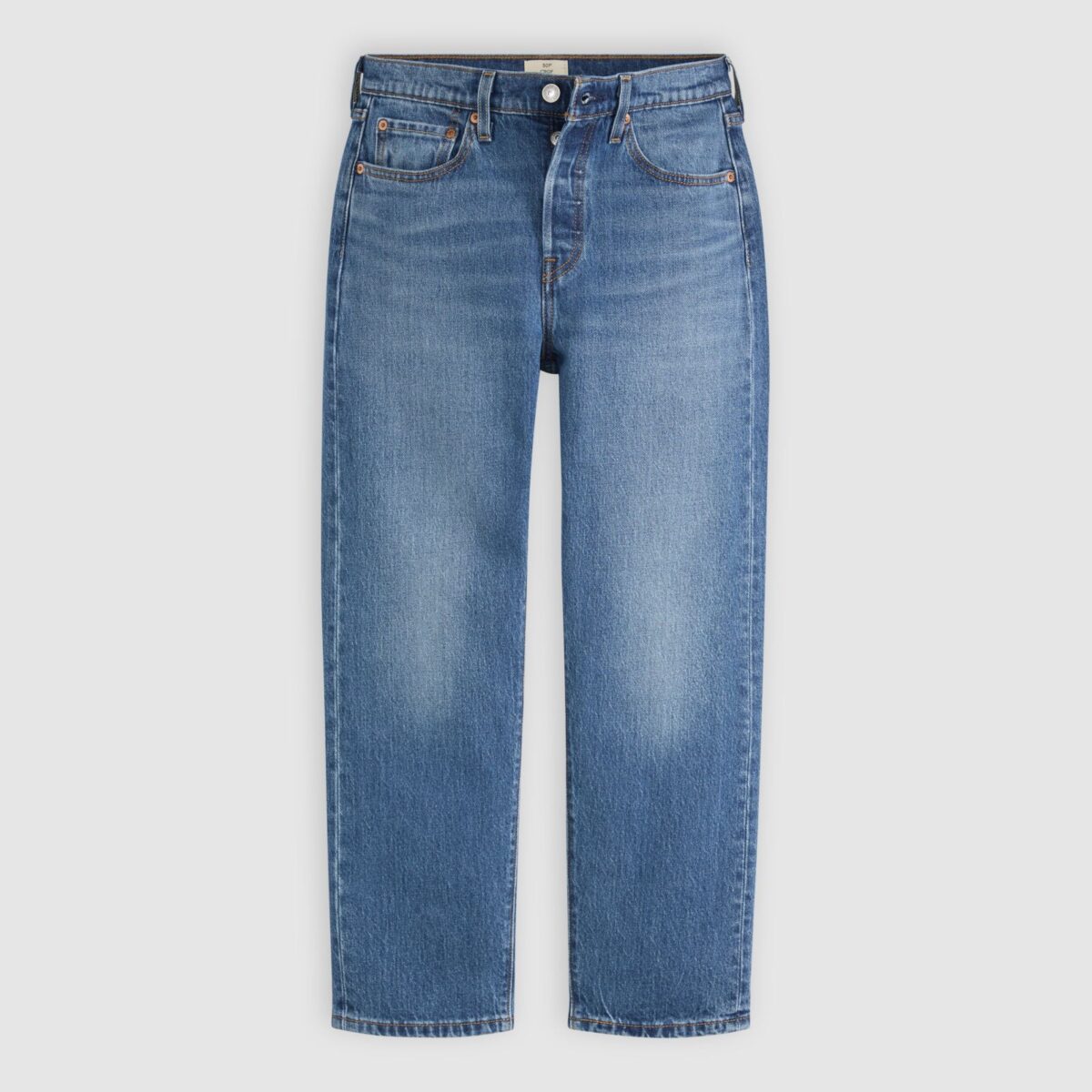 Levi's Γυναικείο Τζιν Παντελόνι 501 CROP MED INDIGO