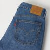 Levi's Γυναικείο Τζιν Παντελόνι 501 CROP MED INDIGO