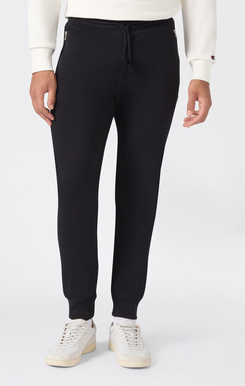 Champion Ανδρικό Παντελόνι Φόρμας Slim Fit Fleece with Cuffs