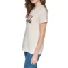 DKNYDJ12526_13_DJ6T1846_JNO_S DKNY Γυναικεία Μπλούζα Κοντομάνικη Μαύρο