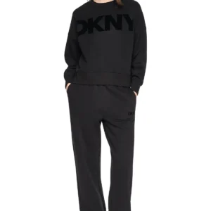 DKNY Γυναικείο Φούτερ Μαύρο