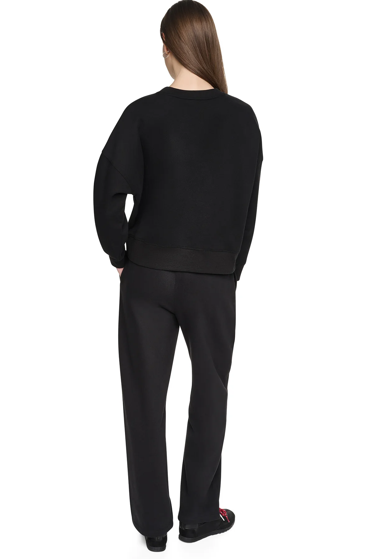 DKNYDP11126_22_DP6T1748_BBL_ALT2 DKNY Γυναικείο Φούτερ Μαύρο