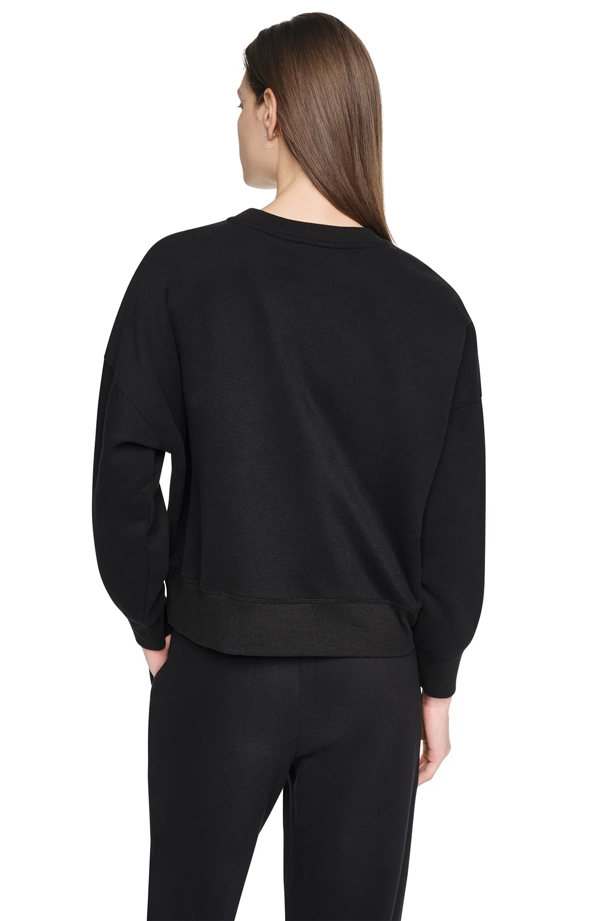DKNYDP11126_22_DP6T1748_BBL_B DKNY Γυναικείο Φούτερ Μαύρο