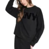 DKNYDP11126_22_DP6T1748_BBL_S DKNY Γυναικείο Φούτερ Μαύρο
