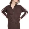 DKNYDP11126_8_DP6J9632_IEV_ALT2 DKNY Γυναικεία Ζακέτα Σκούρο Καφέ/Απαλό Ροζ