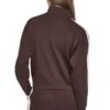 DKNYDP11126_8_DP6J9632_IEV_B DKNY Γυναικεία Ζακέτα Σκούρο Καφέ/Απαλό Ροζ