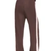 DKNYDP11126_9_DP6P3649_IEV_B DKNY Γυναικείο Αθλητικό Παντελόνι Σκούρο Καφέ/Απαλό Ροζ