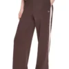 DKNYDP11126_9_DP6P3649_IEV_F DKNY Γυναικείο Αθλητικό Παντελόνι Σκούρο Καφέ/Απαλό Ροζ