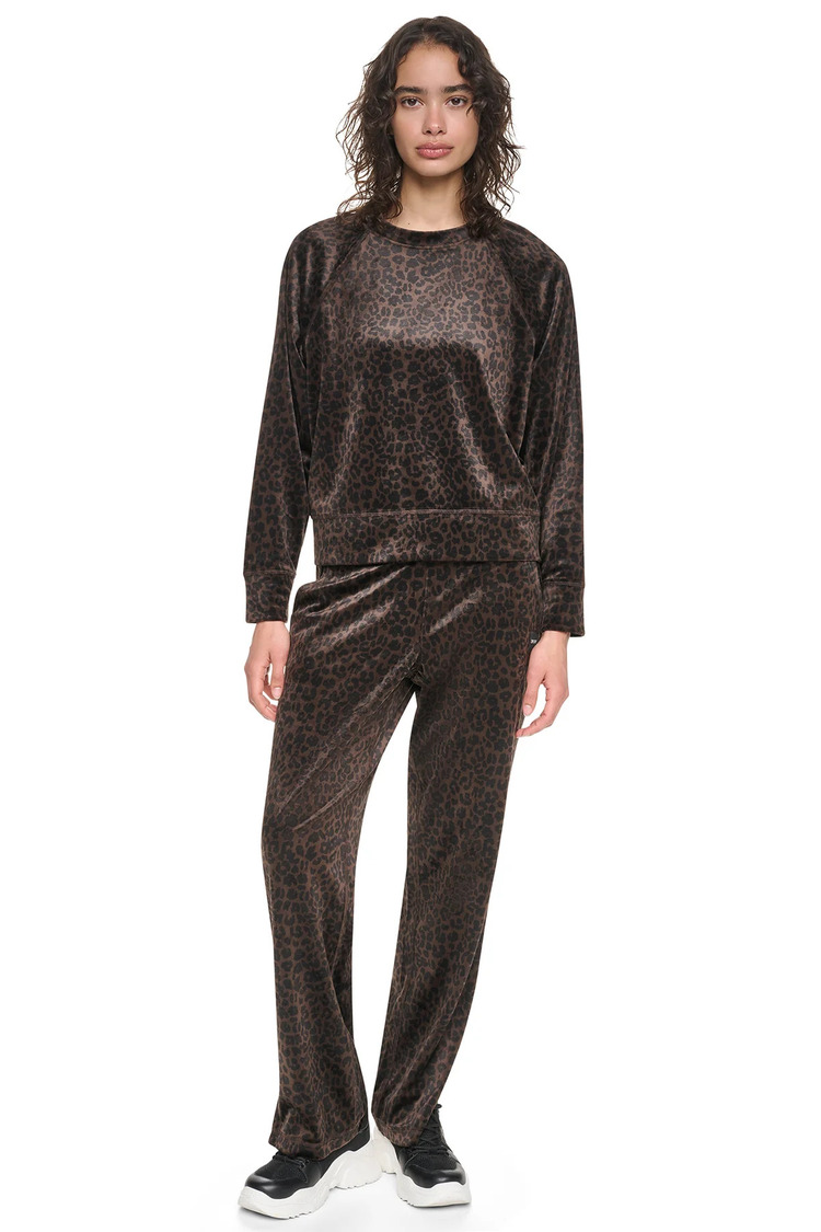 DKNYDP11726_86_DP6T1909_I0W_ALT1 DKNY Γυναικείο Πουλόβερ Λεοπάρ