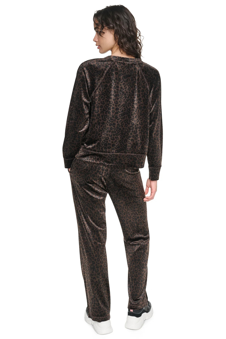 DKNYDP11726_86_DP6T1909_I0W_ALT2 DKNY Γυναικείο Πουλόβερ Λεοπάρ