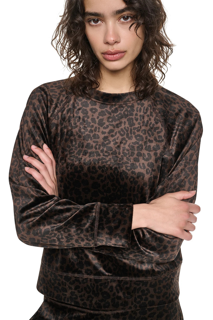 DKNYDP11726_86_DP6T1909_I0W_ALT3 DKNY Γυναικείο Πουλόβερ Λεοπάρ