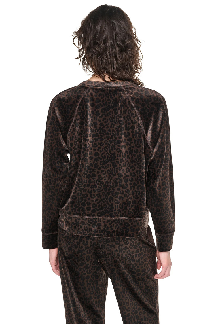DKNYDP11726_86_DP6T1909_I0W_B DKNY Γυναικείο Πουλόβερ Λεοπάρ