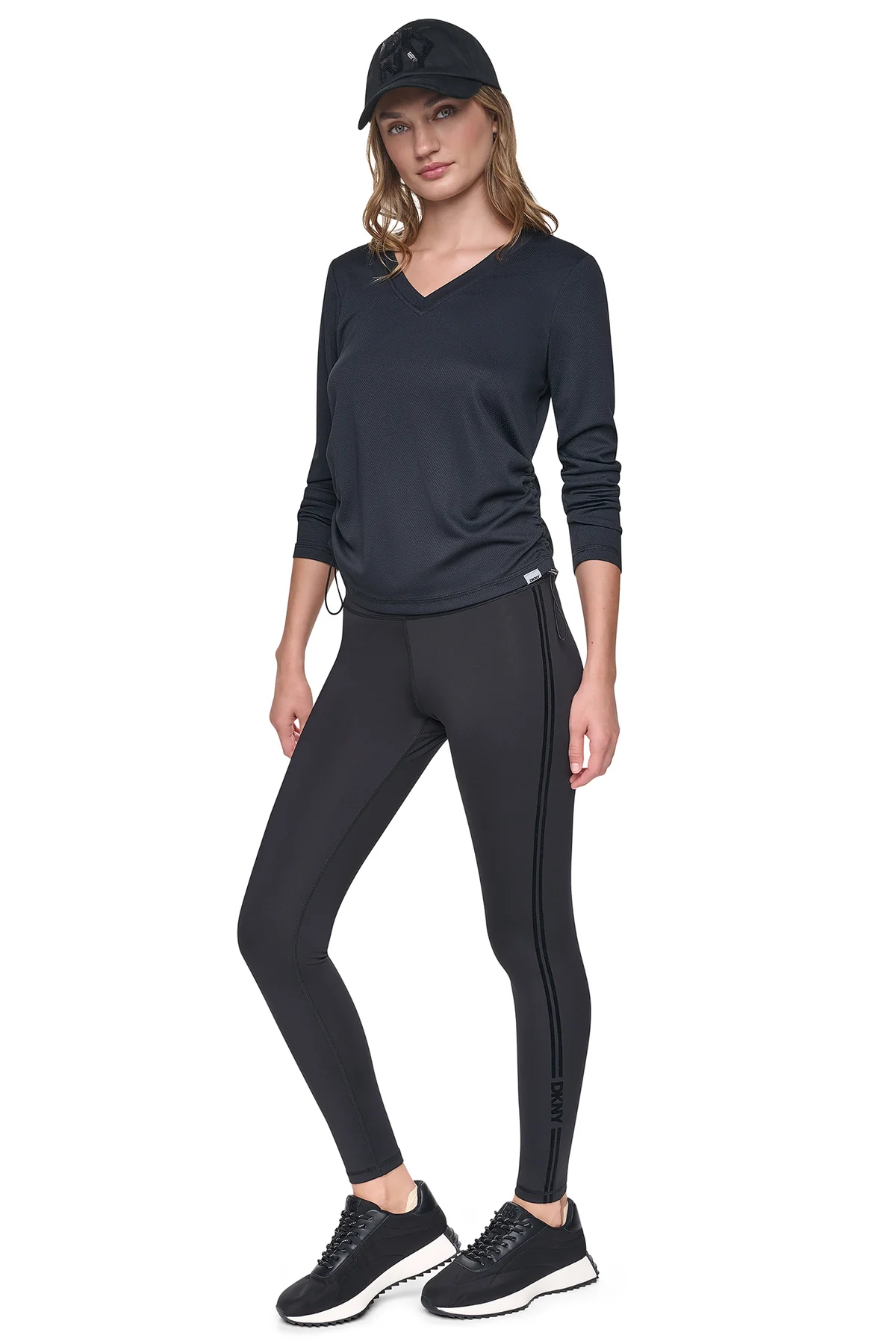 DKNYDP14426_36A_DP6P3919_BLK_RETAIL DKNY Γυναικείο Κολάν Μαύρο