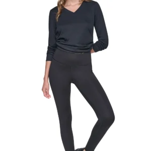 DKNY Γυναικείο Κολάν Μαύρο