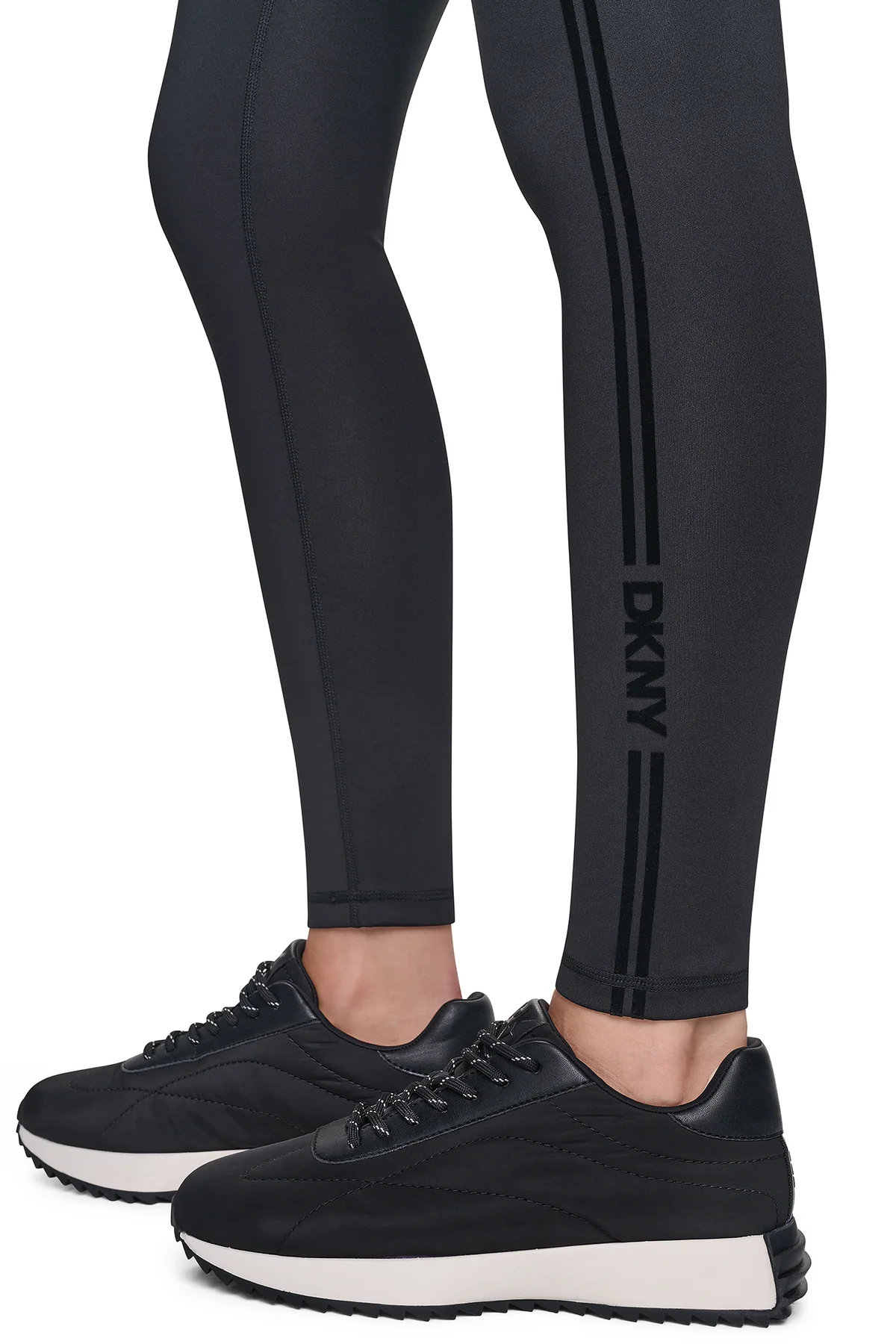 DKNYDP14426_36_DP6P3919_BLK_ALT2 DKNY Γυναικείο Κολάν Μαύρο