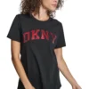 DKNYDP14725_57_DP5T1500_ODD_F DKNY Γυναικείο T-Shirt Κοντομάνικο Μαύρο