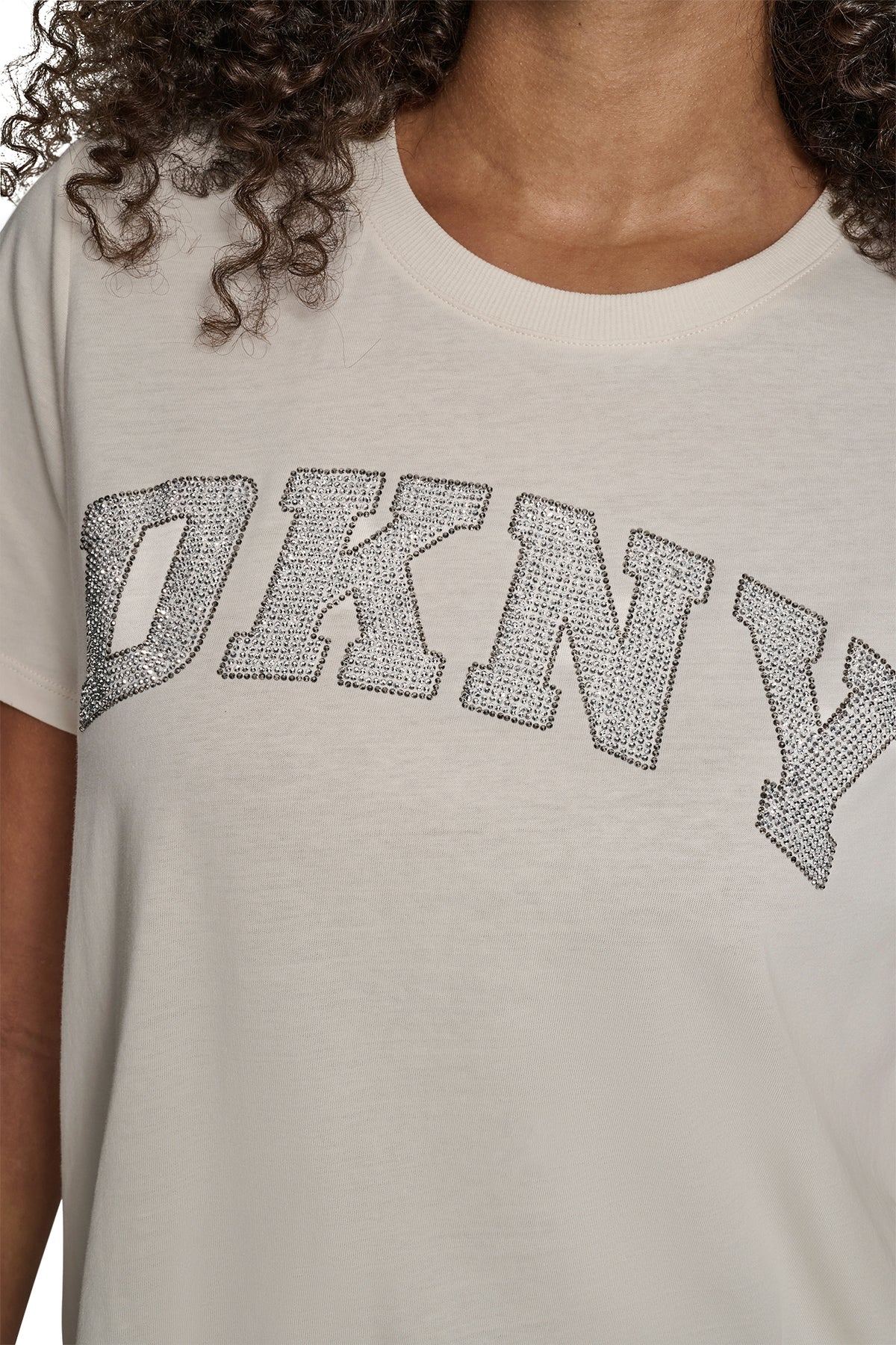 DKNYDP17325_1_DP5T1500_EN2_ALT2 DKNY Γυναικείο T-Shirt Κοντομάνικο Μαύρο