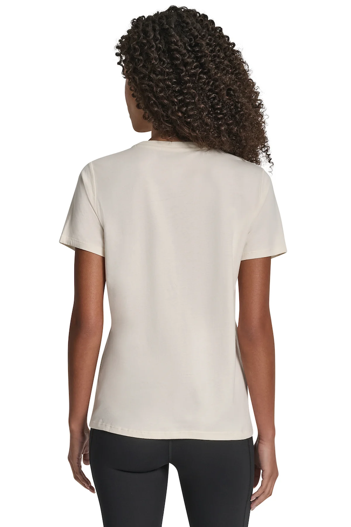 DKNYDP17325_1_DP5T1500_EN2_B DKNY Γυναικείο T-Shirt Κοντομάνικο Μαύρο