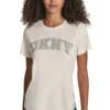 DKNYDP17325_1_DP5T1500_EN2_F DKNY Γυναικείο T-Shirt Κοντομάνικο Μαύρο