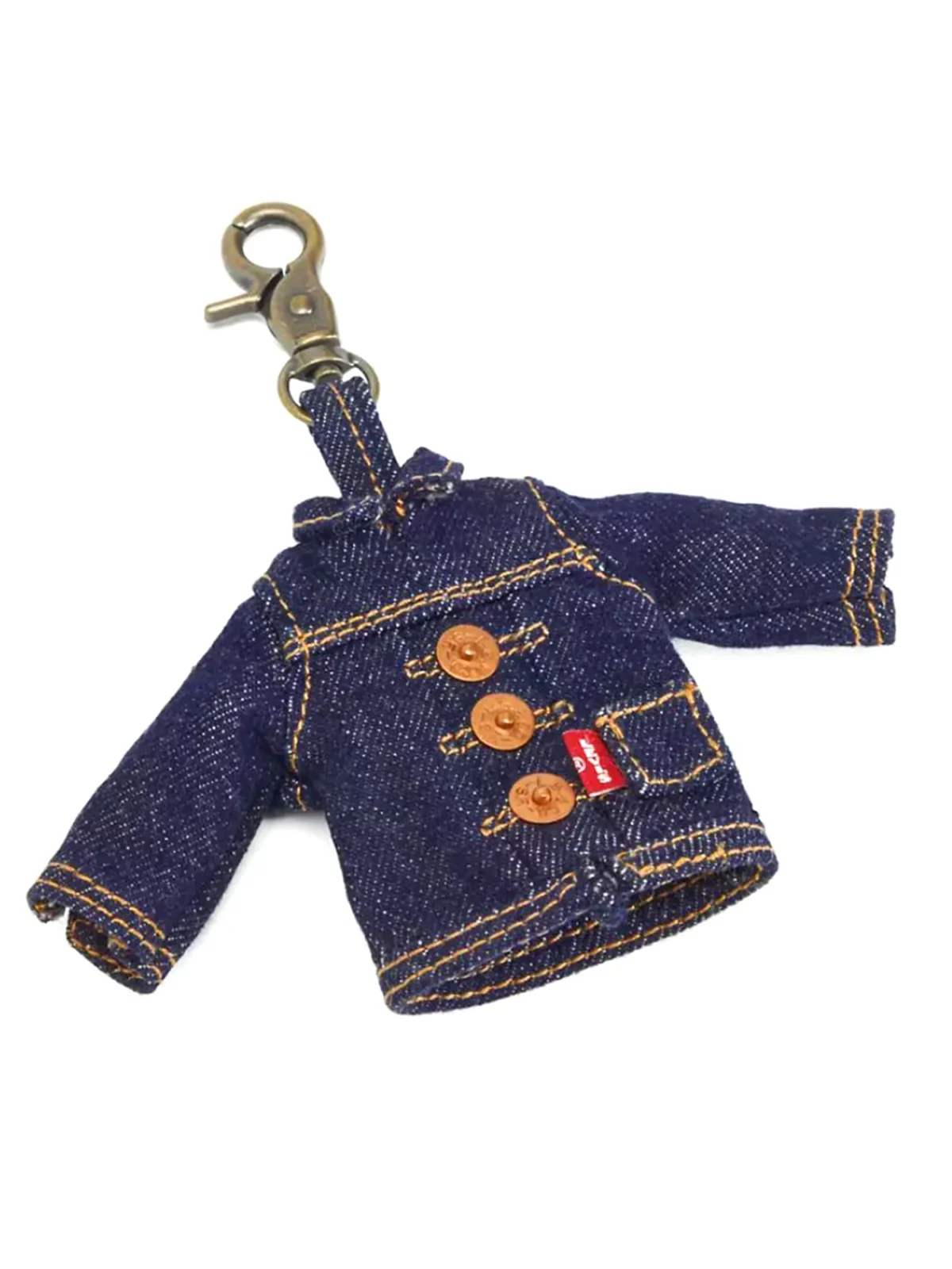 Levi's Γυναικείο Μπρελόκ LEVI'S MINI TRUCKER CHARM Σκούρο Μπλε