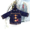 Levi's Γυναικείο Μπρελόκ LEVI'S MINI TRUCKER CHARM Σκούρο Μπλε