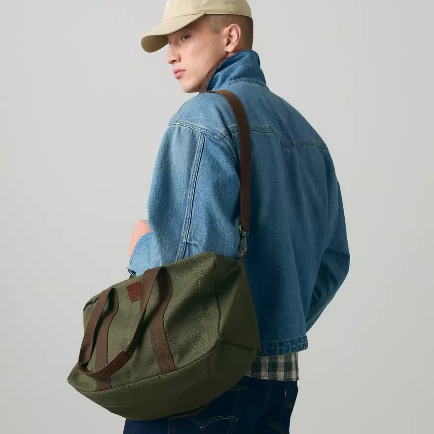 Levi's Ανδρική Τσάντα MEN'S HERITAGE DUFFLE Λαδί