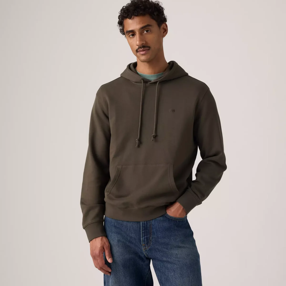 Levi's Ανδρικό Φούτερ THE ORIGINAL HM HOODIE BROWNS