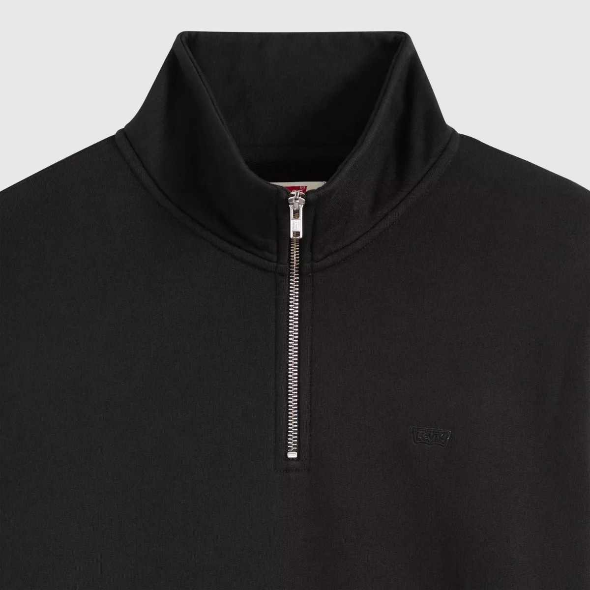 Levi's Ανδρικό Φούτερ ORIGINAL HM 1/4 ZIP BLACKS